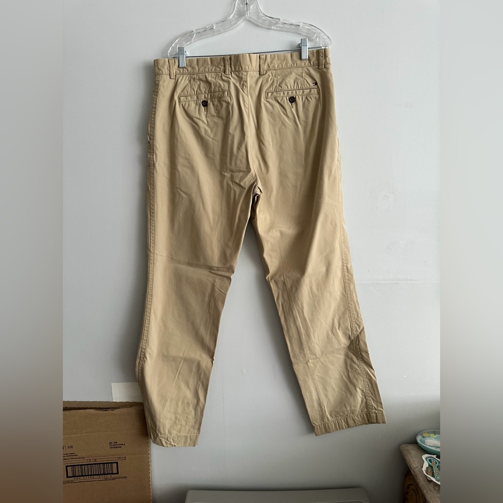 Tommy Hilfiger Men's Khaki Chinos - Picture 2 of 5